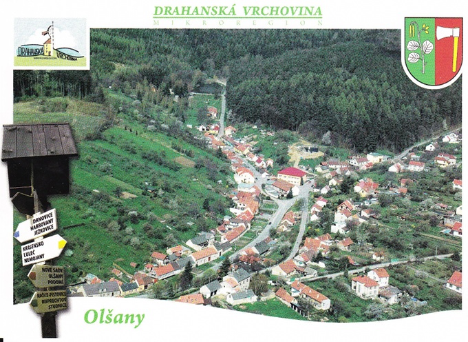 Pohlednice Ol&scaron;any